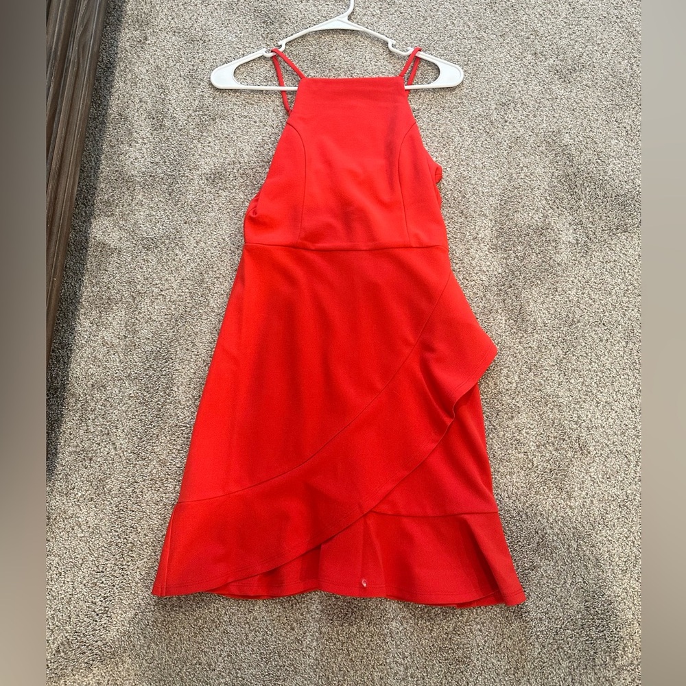 Lulus high neck mini dress
